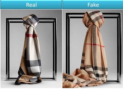 burberry scarf fake